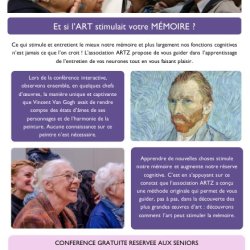 L'art pour stimuler notre mémoire !